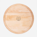 Round Charcuterie Board with Groove - 13.5” x 13.5”